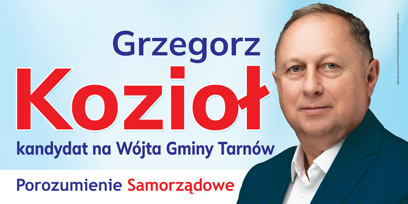 Kandydat na Wójta Gminy Tarnów